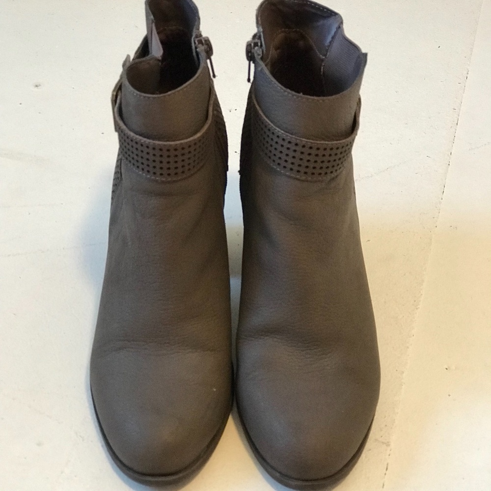 Crown Vintage Perania Leather Boot Brown Taupe Size10 - Picture 5 of 12
